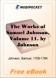 The Works of Samuel Johnson, Volume 11 for MobiPocket Reader