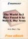 The World As I Have Found It for MobiPocket Reader