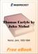 Thomas Carlyle for MobiPocket Reader