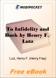 To Infidelity and Back for MobiPocket Reader