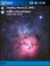 Trifid Nebula from Observatory Theme for Pocket PC