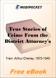 True Stories of Crime From the District Attorney's Office for MobiPocket Reader