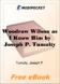 Woodrow Wilson as I Know Him for MobiPocket Reader