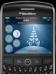 Blue Christmas Tree Animated Theme for BlackBerry 9000