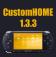 Grab the latest update to PSP Homebrew CustomHome version 1.3.3