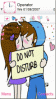 do not distrub
