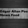 Edgar Allan Poe News Feed