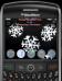 Falling Snowflakes Animated Theme for BlackBerry 8700