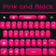 Pink and Black Free Keyboard