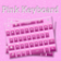 Color Pink Keyboard