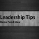 Leadership Tips News Feed Now