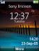 Sunset Digital Clock