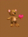 Teddy Toss Heart