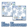 All Things Berry - Blue Blossoms (Classic ZEN or Bottom ZEN) 8100/ Pearl BlackBerry Theme