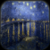 Starry Night over River (idle screen)