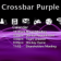 Crossbar Purple Theme