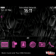 Black Ribbon Abstract Theme with Breathtaking Baby Pink Icons