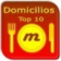 Domicilios Top 10