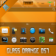 Glass Orange OS7 theme by BB-Freaks