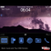Purple Clouds Skyscape Theme with Stunning Aqua Blue Icons