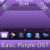 FREE Basic Purple OS7 theme by BB-Freaks