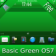 FREE Basic Green OS7 theme by BB-Freaks