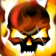 Flaming Skull Theme with OS7 Icons