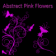 Abstract Pink Flowers Theme