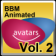 Animated Avatars for BBM Volume 2