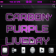 Carbon Purple LiveDay OS7 theme