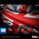 Great Britain Flag for 2012 London Olympics with Red Icons Theme