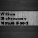 William Shakespeare News Feed
