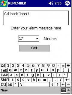 Pocket PC Reminder