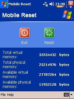 Mobile Reset 1.0