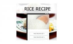 Rice recipes food