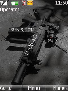 Rifle Clock