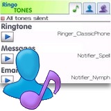 Ringo Custom MP3 Ringtones and Text Tones for BlackBerry