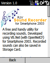 RJV Sound Recorder