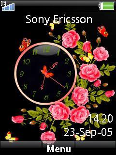 Rose Clock