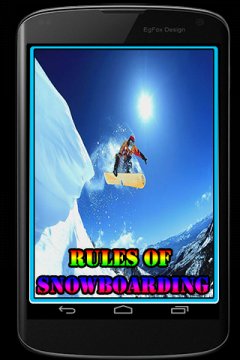 Rules of SnowBoarding