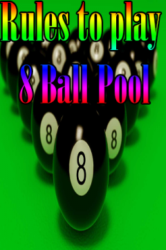 Rules to play Eight Ball Pool