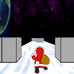 Running Santa 3D