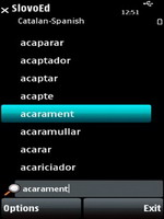 Spanish Talking SlovoEd Deluxe Catalan-Spanish & Spanish-Catalan dictionary for S60
