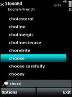 SlovoEd Compact English-French & French-English dictionary for S60