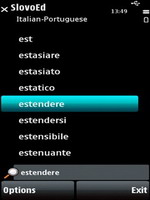 SlovoEd Compact Italian-Portuguese & Portuguese-Italian dictionary for S60