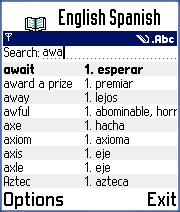 LLLS English-Afrikaans for Series 60