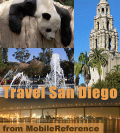 Travel San Diego, USA - illustrated travel guide and maps