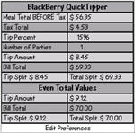 BlackBerry QuickTipper