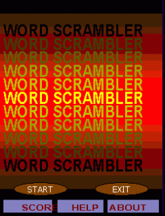 Word Scrambler for Pocket PC 2002