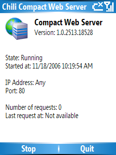 Compact Web Server (Personal License)